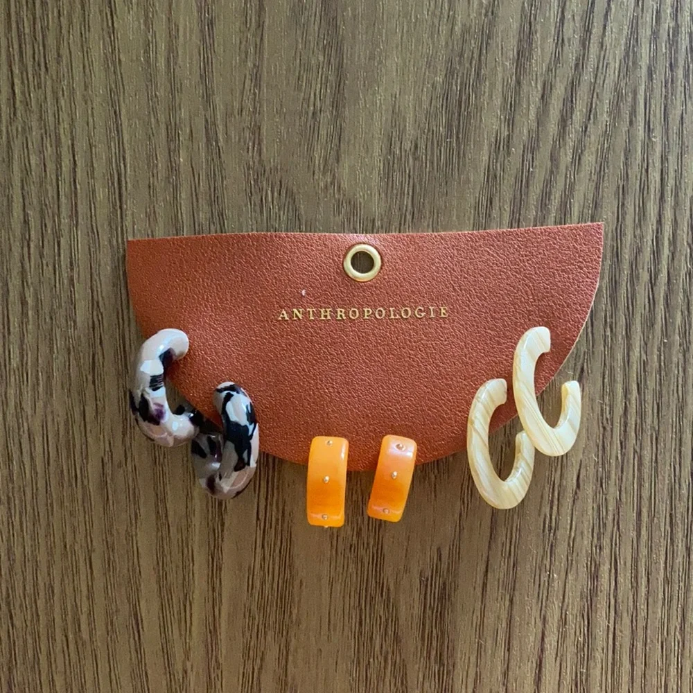 SOLD Anthropology earrings - Picture 1 of 5
